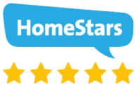 HomeStars 5-star rating logo